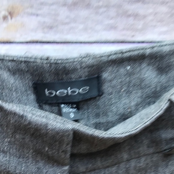 🛍Bebe Cuffed Chocolate Pants - Picture 4 of 4